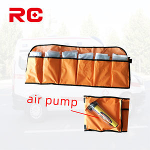 Ensemble d'attelles d'air gonflables en PVC de sauvetage d'urgence médicale avec pompe corps entier coussin orthopédique attelle d'air de cheville - Product Image 2