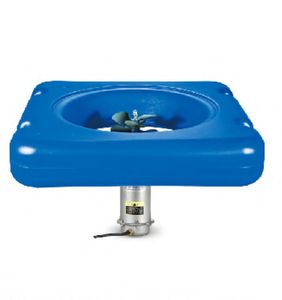 FUTI 0.75KW 1HP forme carrée en acier inoxydable Source d'air submersible aérateur de surtension pour étang de crevettes de poissons - Product Image 1