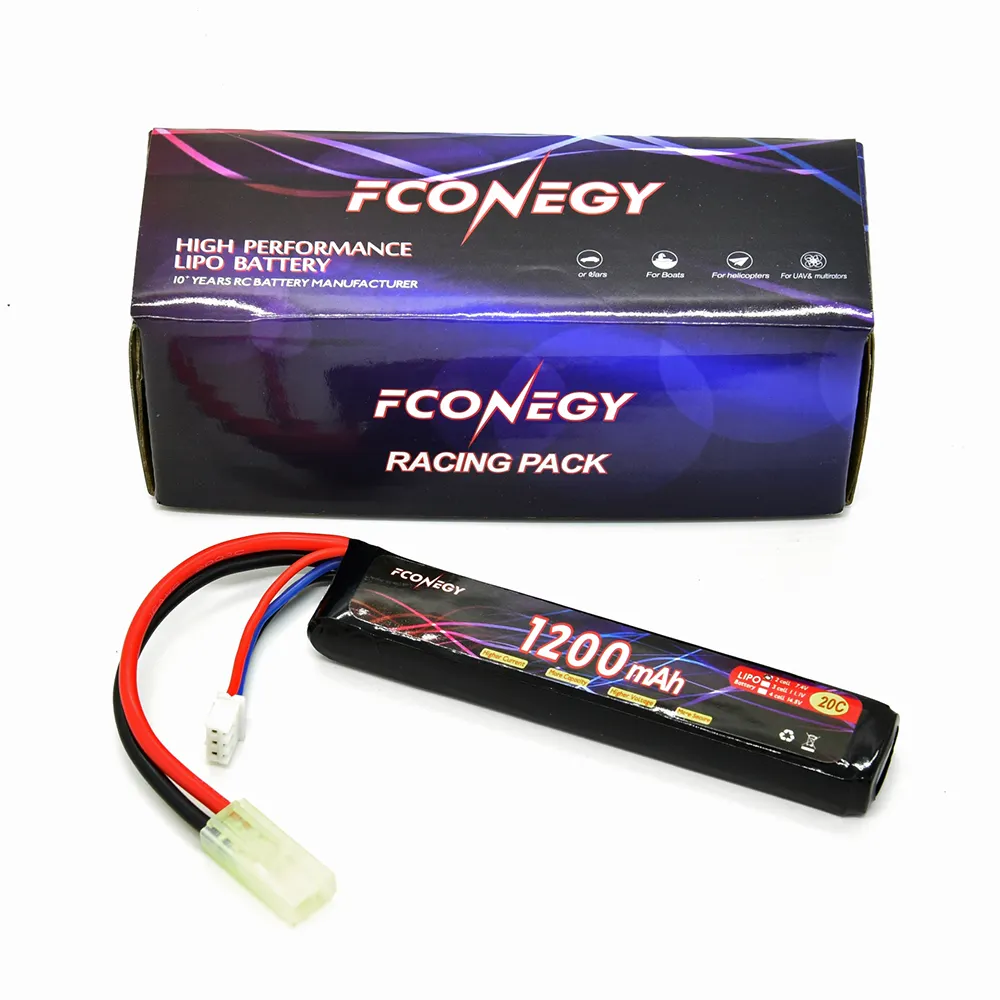Factory Price Profession Fconegy Airsoft Gun 11.1v Lipo Battery 7.4v For Water Bomb Gun Gel Beads Blaster