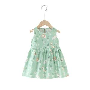Vestidos de Verano para Niñas Pequeñas, Ropa Infantil sin Mangas, Vestido de Niña con Estampado de Flores, Vestidos de Cumpleaños para Niñas - Product Image 5