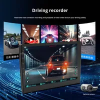 Système de navigation GPS Android universel pour voiture avec écran central de 7/9/10 pouces, compatible avec le WiFi et l'internet, machine intégrée