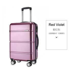 20 24 28 Maleta De Viaje Tas Bagasi, Tas Koper Cangkang Keras dengan 4 Roda 360 Derajat - Product Image 5