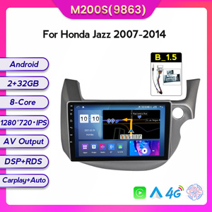 วิทยุติดรถยนต์ MEKEDE ระบบ Android 8G 128G รองรับ 4G Car-play RDS พร้อมระบบนำทาง GPS สำหรับรถยนต์ <span class=keywords><strong>HONDA</strong></span> FIT <span class=keywords><strong>JAZZ</strong></span> ปี 2007-2013 แบบ 2din Autoradio Stereo Android - Product Image 3