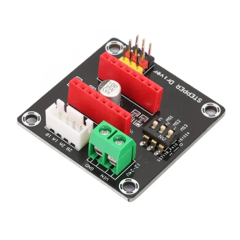 Stepper Motor Driver Expansion Board DRV8825 A4988 3D Printer Control Shield Module for R3 Ramps1.4 DIY Kit One