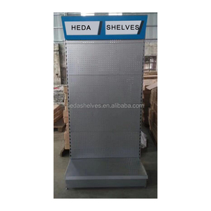 Nhà Máy Giá đen kim loại hiển thị Kệ Gondola Kệ điện cửa hàng thiết kế giá - Product Image 5