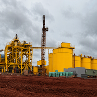 Équipement de lixiviation pour mines d'or industrielles, système intégré de récupération de l'or dans la roche (CIL) pour projets miniers d'or