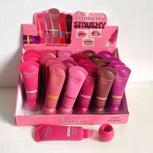 Il nuovissimo lucidalabbra a tubo morbido a specchio a 6 colori con finitura a specchio a bagliore d'acqua, colore labbra Doo-doo, rossetto liquido Non grasso - Product Image 1