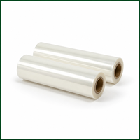 Film souple de qualité alimentaire CPE pour couvercles de barquettes et gobelets en APET avec large fenêtre de thermoscellage et pelage facile