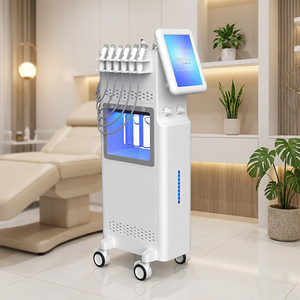 Appareil professionnel d'hydrodermabrasion, machine de beauté à eau chaude, nettoyage en profondeur, infusion d'oxygène, rajeunissement de la peau - Product Image 1