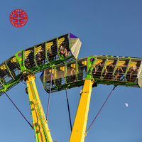 Nouveaux produits jeux de machine de parc à thème en plein air Super bateau frisson Kamikaze Ride amusement ranger à vendre
