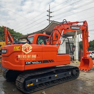 high quality Doosan DX140LC Used Excavators Outstanding Performance 14Ton Hydraulic Crawler Excavator Construction <b>Digger</b> - Product Image 1