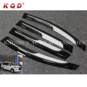 Nouvel accessoire extérieur automobile design noir, pare-pluie et pare-soleil pour vitres et portes de voiture, compatible Toyota INNOVA - Product Image 3