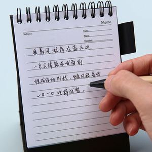 Ww1778 School Office Manufacturer Promotion Kraft Paper Small Pocket Diaries Custom Notebook Spiral <b>Notepad</b> With <b>Pen</b> - Product Image 3