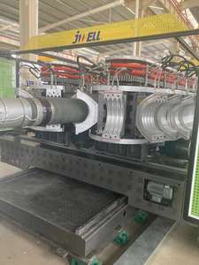 Jwell doppia parete corrugato tubo linea di plastica doppia doppia vite UPVC PVC tubo idraulico tubo tubo macchina che fa - Product Image 2