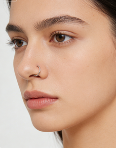 Bijoux de corps en alliage de titane, anneaux de nez, piercings d'oreille, de lèvres, pour fête, hypoallergénique, cadeau tendance, design circulaire, haute qualité - Product Image 6