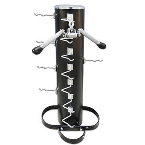 Equipo de gimnasio comercial Máquina Mango Rack Lat Pull Down Bar Grip Estante de almacenamiento <span class=keywords><strong>Flybird</strong></span> Fitness Accesorios Rack para ejercicio - Product Image 1