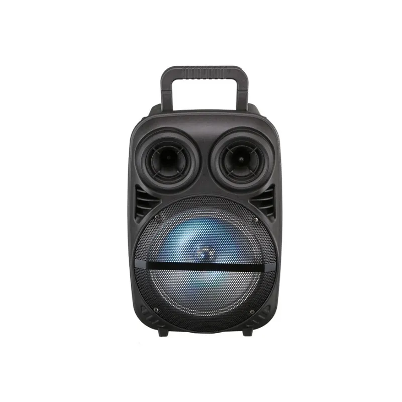 Speaker Portabel Luar Ruangan 8 Inci, Speaker Subwoofer Nirkabel Bass Besar Kotak Dj, Sistem Speaker Portabel Harga Rendah