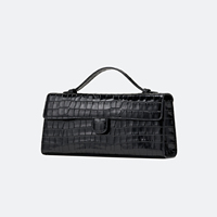 Sac à main pour femme en cuir PU, motif crocodile, haute qualité, personnalisé, fourni directement par l'usine 2026
