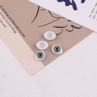 Perles de déguisement artisanales pour bijoux DIY, accessoires de décoration en résine simulée en forme de patch oculaire de poupée démoniaque pour la fabrication de bijoux