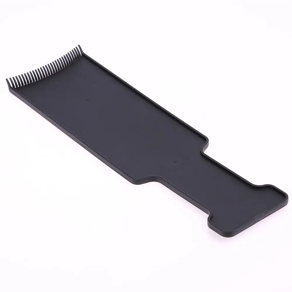 27 centimetri di Capelli Salone di Plastica Tintura Dei Capelli Pettine Spazzola Colorazione Tintura FAI DA TE Tinta Lungo Bordo Piatto per Barbiere Design Styling strumenti accessori