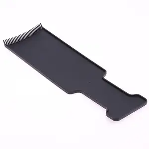 27cm Hair Salon Plastic Hair Dyeing Comb Coloring Brush Dye DIY Tint Long Board Plate for Barber Design Styling Accessory Tools