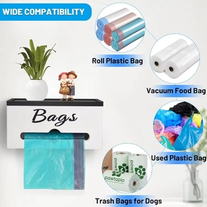 Magic Factory Wholesale <b>Plastic</b> Drawstring Trash Garbage Bag on <b>Roll</b> Heavy Duty Bin Liner Trash Bags - Product Image 6