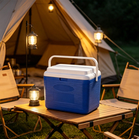 Glacière isotherme portable 6L pour camping, pique-nique, pêche et activités de plein air
