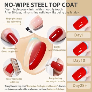 Vente en gros d'usine, poudre à ongles liquide naturelle française, couche de finition brillante, <span class=keywords><strong>effet</strong></span> miroir, recharge de 1 kg, gel UV brut sans nettoyage - Product Image 3