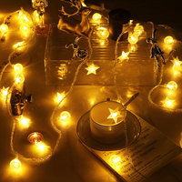 Stern licht LED Farbe Blinklicht String Outdoor-Atmosphäre Camping Dekoration für Geburtstag Romantische Sternen himmel Party Beleuchtung