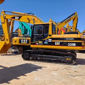 รถขุด CAT 320B มือสอง อุปกรณ์ก่อสร้างระบบไฮดรอลิก เครื่องยนต์ 22 ตัน - Product Image 2