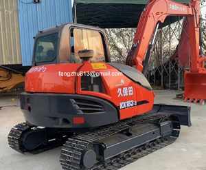Excavatrice Kubota KX183 d'occasion japonaise, machine de 8 tonnes, économique, modèle KX183-3, avec économie d'entretien - Product Image 3