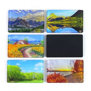 Factory Direct Refrigerator Frame Country Souvenirs Custom Picture Acrylic Magnet for <b>Fridge</b> - Product Image 3