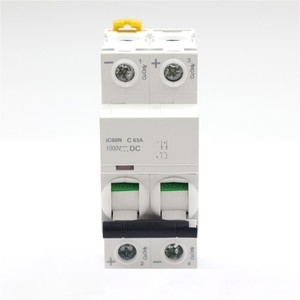 Disjoncteur miniature WHY iC60N C63A DC1000V pour contrôle industriel, disjoncteur à air - Product Image 2
