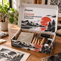 Boîte d'expédition personnalisée en carton ondulé brillant pour emballage e-commerce, impression linogravure