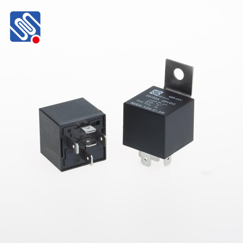Meishuo MAH-124-C-3R Auto Relay 12v 24v Jd1914 with Resistor 5-Pin 40amp New Condition Relay