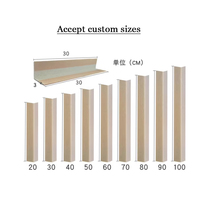Carton ondulé Angles Conseils de bord Kraft Papier Palette Bord Protecteur Carton Coin Protecteur Pour Palette