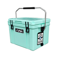 Fabrieksgroothandel Draagbare Koelbox met Handvat, Geïsoleerd, PE Hard Rotomolded, 25L, voor Buitengebruik