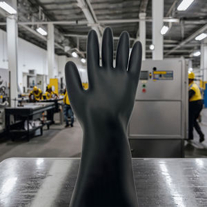 <span class=keywords><strong>Gants</strong></span> de protection expérimentaux en <span class=keywords><strong>caoutchouc</strong></span> <span class=keywords><strong>butyle</strong></span> pour la manipulation de produits chimiques corrosifs traitant des <span class=keywords><strong>gants</strong></span> de sécurité - Product Image 2