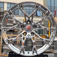 Jantes en alliage chromées sur mesure, forgées, 18-24 pouces, 5x114.3 5x112 5x120 5x130 6x139.7 pour Tesla Audi Range Rover Cayenne