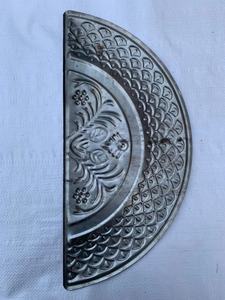 En fer forgé en métal estampé en acier ornemental feuille et fleur pour porte de fer - Product Image 3