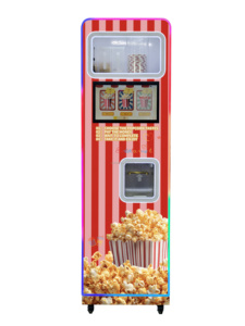 Máquina Expendedora de Palomitas de Maíz Inteligente de 3 Sabores, Máquina Expendedora de Snacks Comercial de Autoservicio - Product Image 3