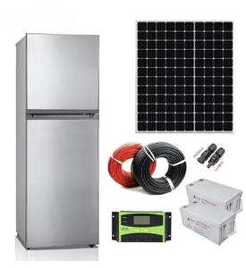 Newly- Portable Car Battery-Powered 12/24V 118L Double Door Top-Freezer <b>Refrigerator</b> with Auto-Defrost-US Compatible - Product Image 3