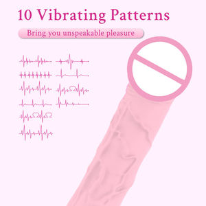 Masturbador femenino realista Juguete sexual para adultos 10 modos de vibración Estimulador del punto G del clítoris Consolador suave Silicona + ABS IPX5 - Product Image 5