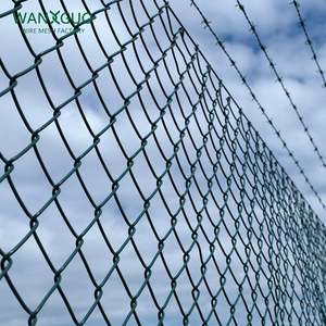 Paneles de Alambre Galvanizado Negro de 6 Pies de Largo, Resistentes a la Corrosión, para Cercas de Jardín, Tipo Malla Diamantada, a Bajo <span class=keywords><strong>Precio</strong></span> - Product Image 6
