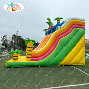 <span class=keywords><strong>2025</strong></span> phong cách mới dành cho người lớn trẻ em ngoài trời lớn Inflatable khủng long trượt nước trượt - Product Image 5