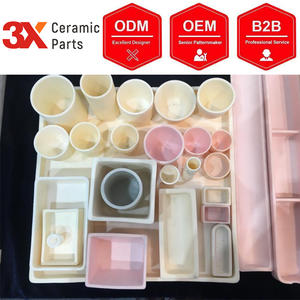 قالب بوتقة قارب الألومينا النقي العالي الصفاء لذوبان الذهب الفضة الألومنيوم - Product Image 4