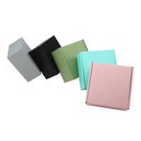 Échantillon gratuit, emballage cosmétique en carton ondulé rose avec logo personnalisé, emballage d'expédition, boîte cadeau pliable haut de gamme