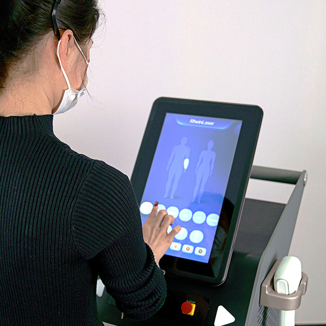3 Wavelength Touch Screen 1200w 2000w Ice Cooling Diode Laser Hair Removal Machine for Sale