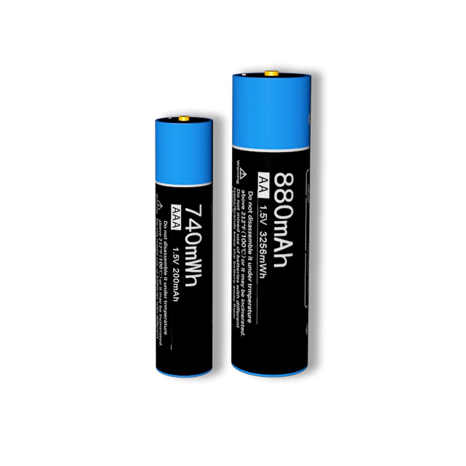 Wholesale Triple AAA rechargeable battery AA AAA Type C Rechargeable Li Ion Battery