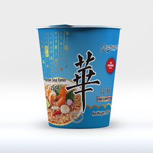 Nouilles instantanées <span class=keywords><strong>Jin</strong></span> <span class=keywords><strong>Ramen</strong></span> au goût de fruits de mer épicés Halal de la marque SINOMIE, nourriture coréenne - Product Image 2